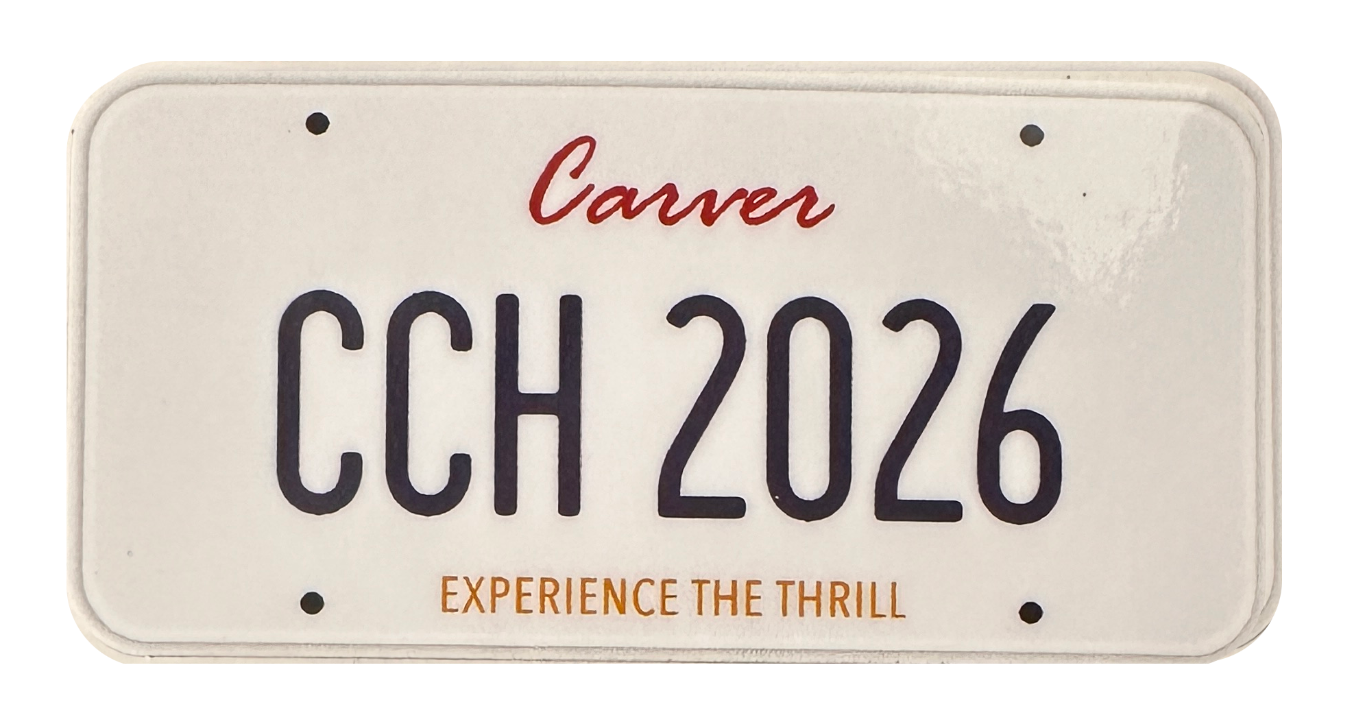Venue License Plate