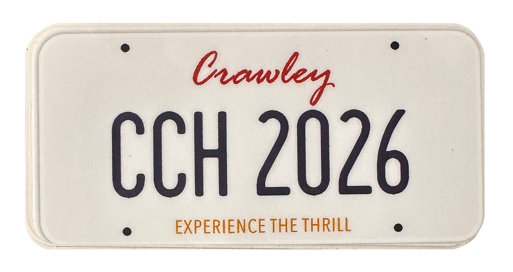 Venue License Plate