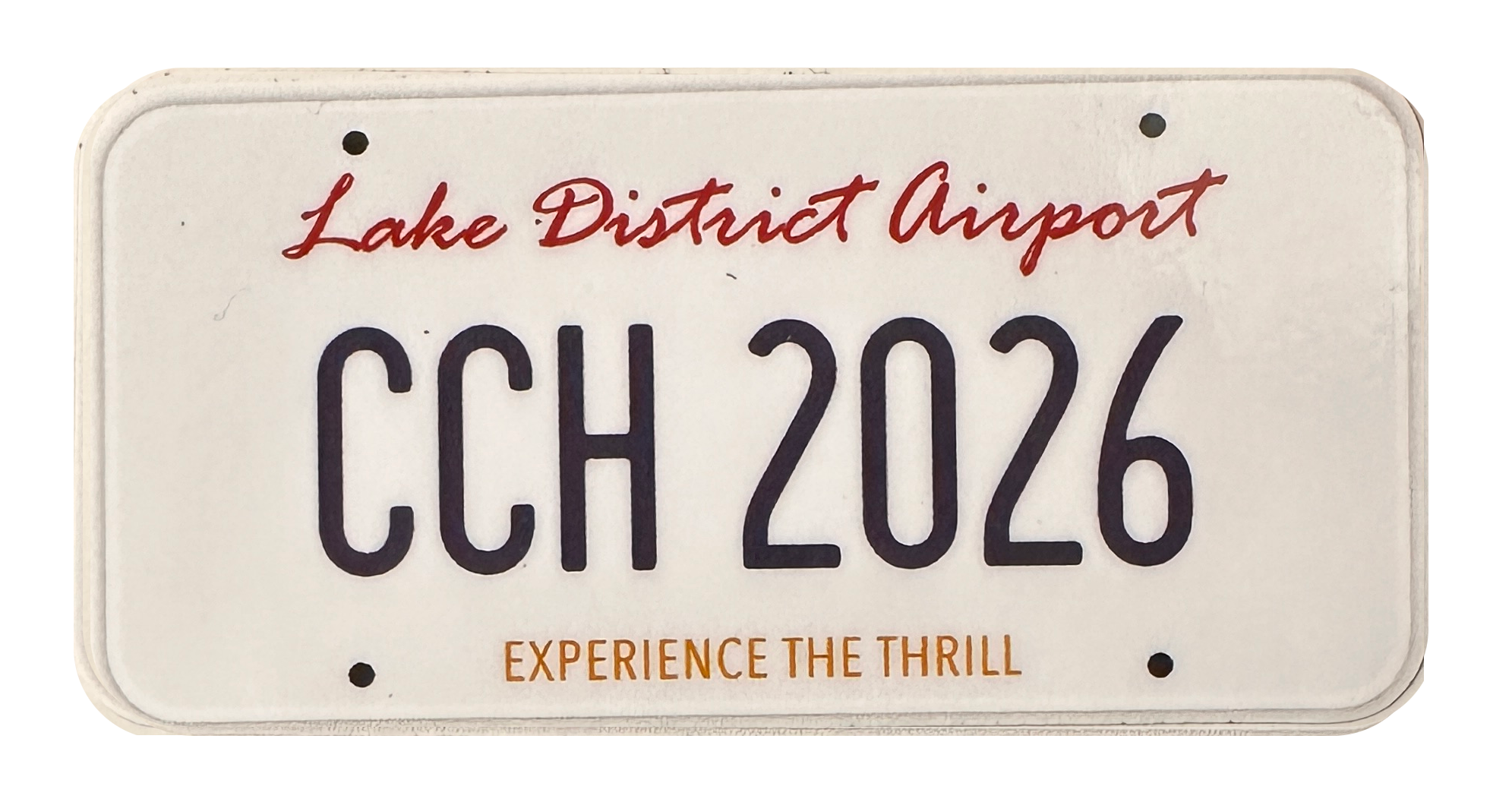 Venue License Plate