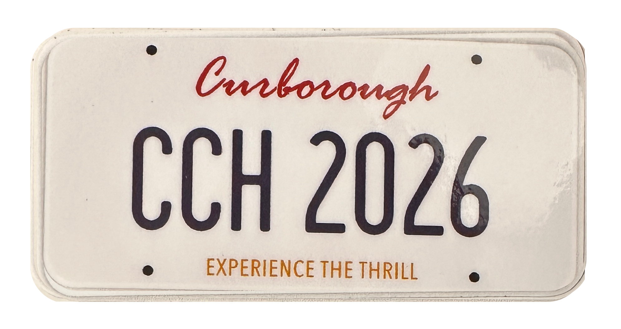Venue License Plate