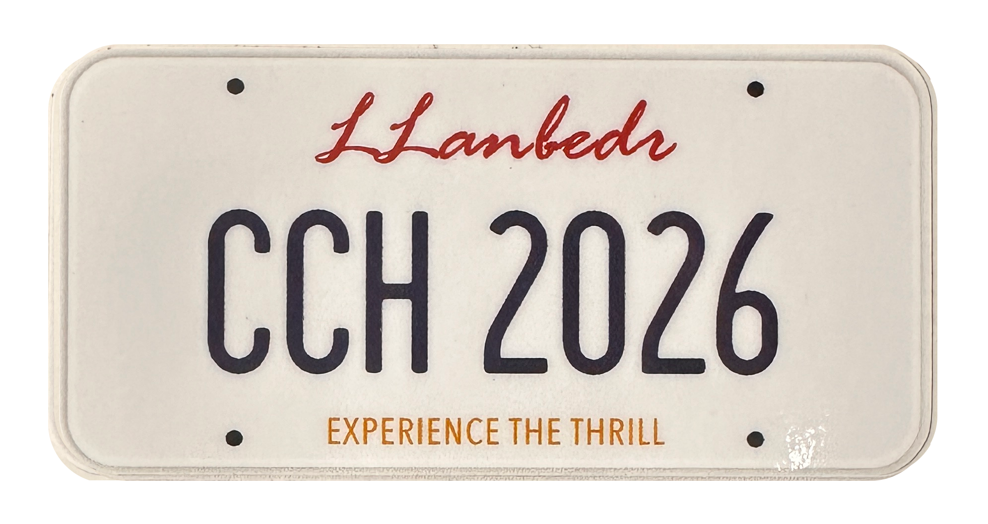 Venue License Plate