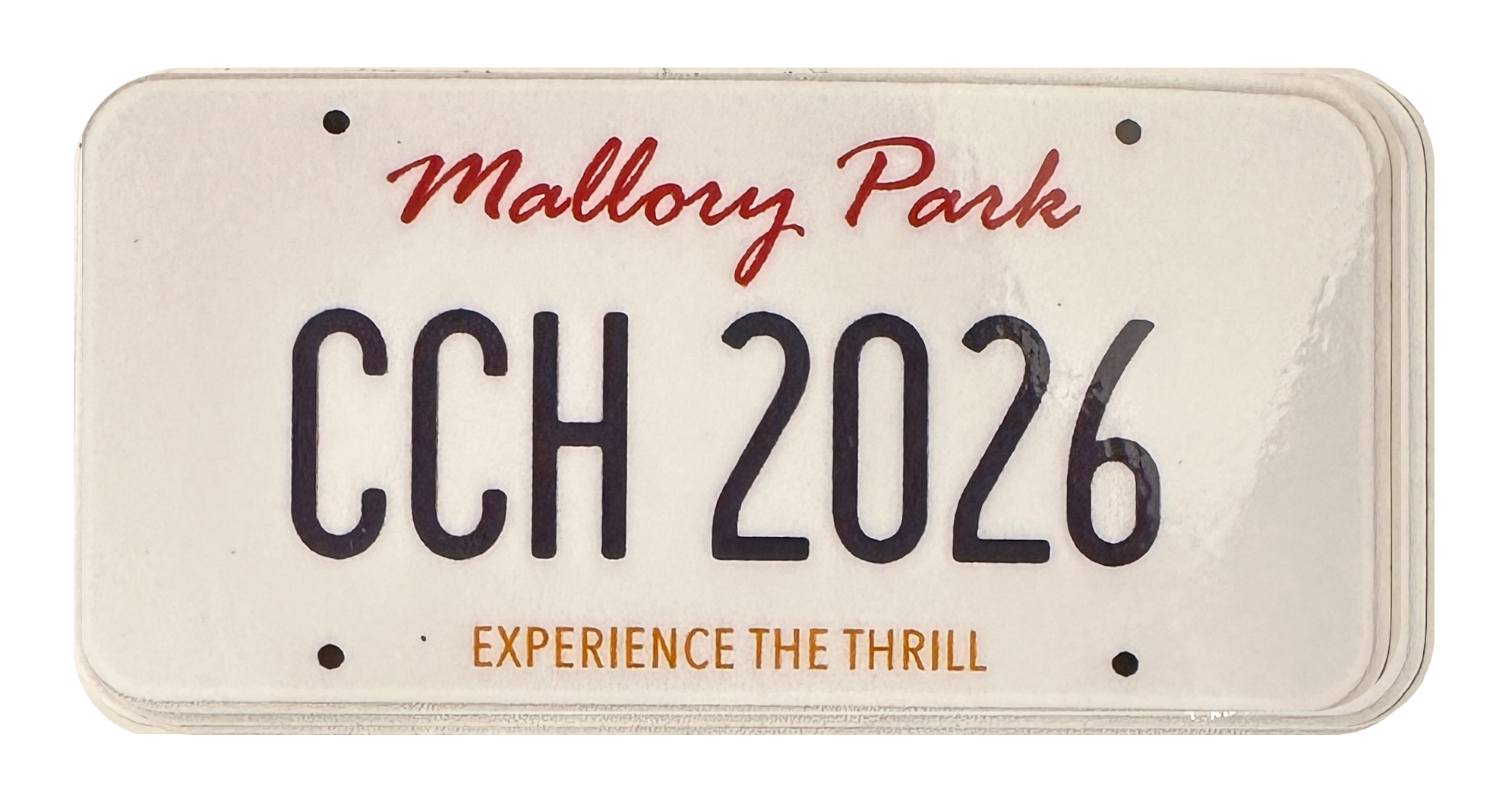 Venue License Plate