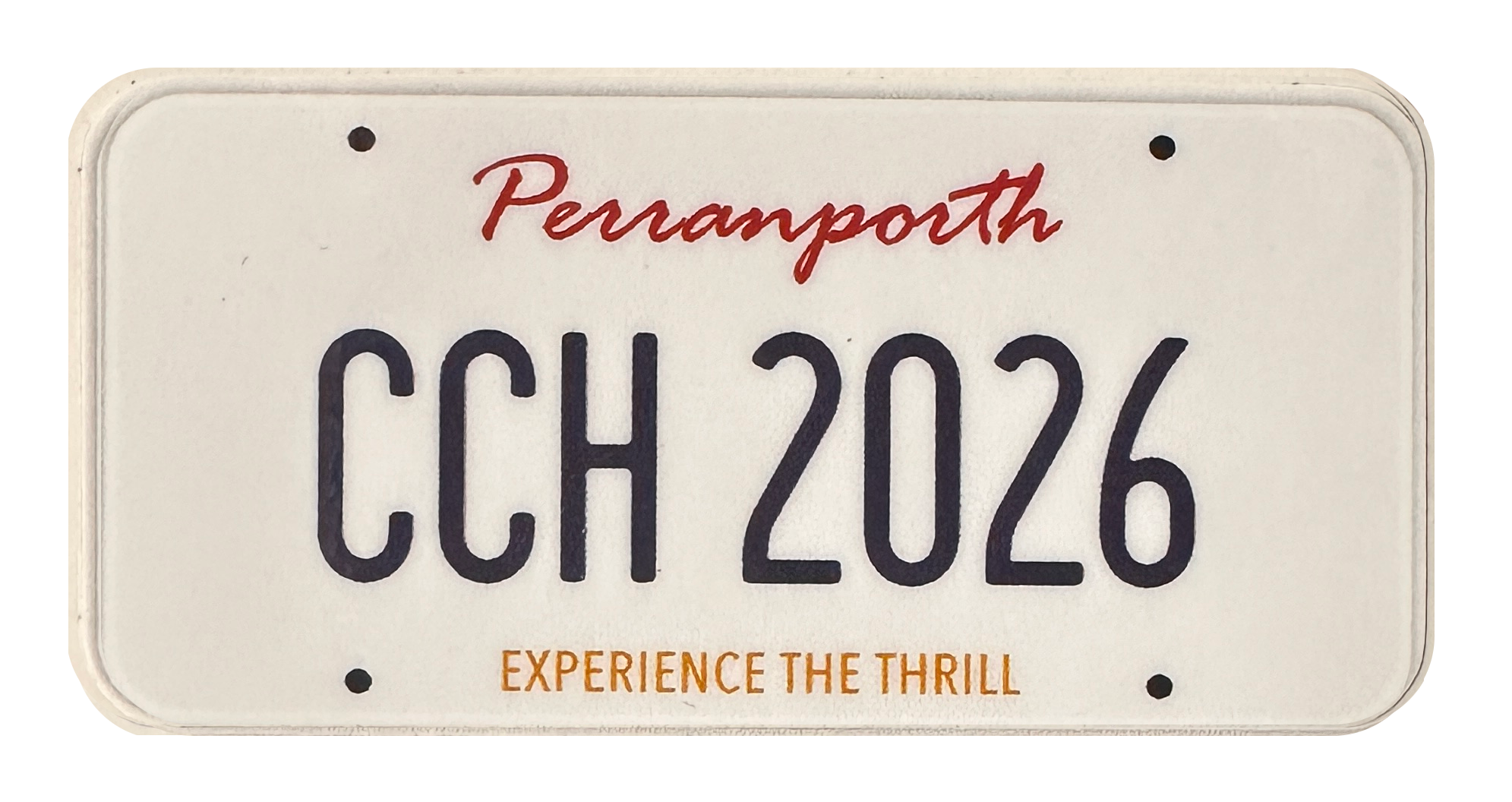 Venue License Plate
