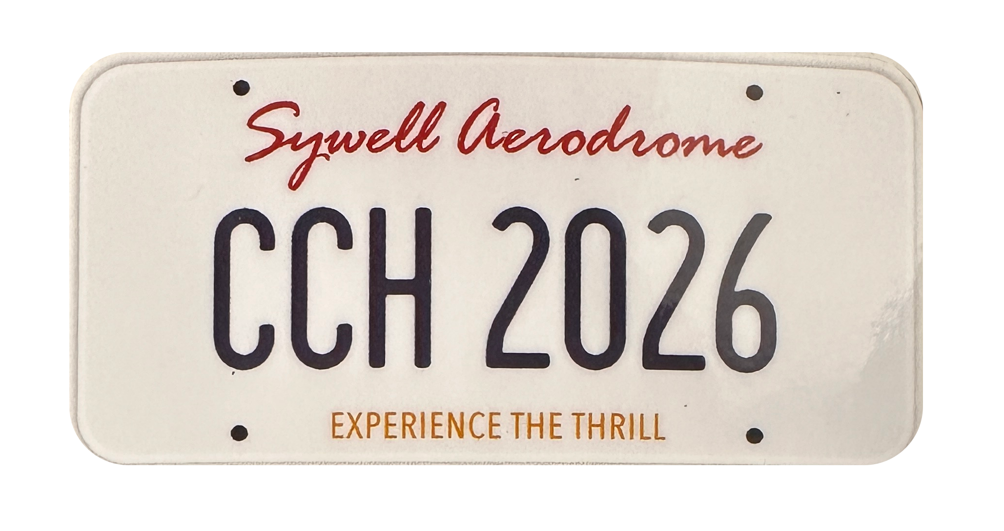 Venue License Plate