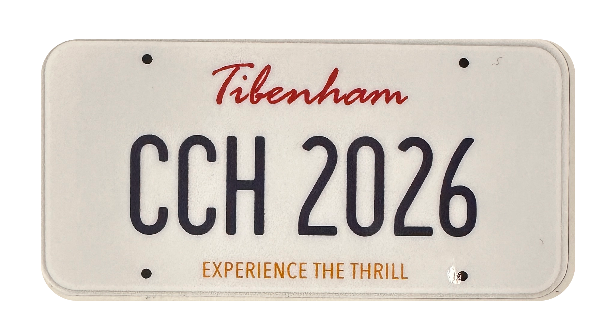 Venue License Plate