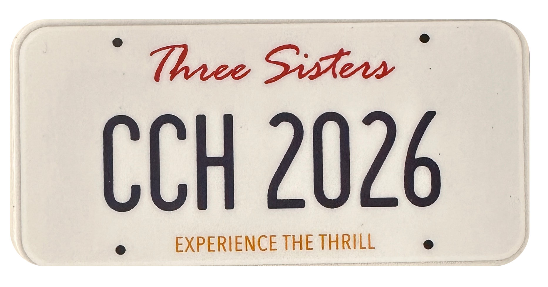 Venue License Plate