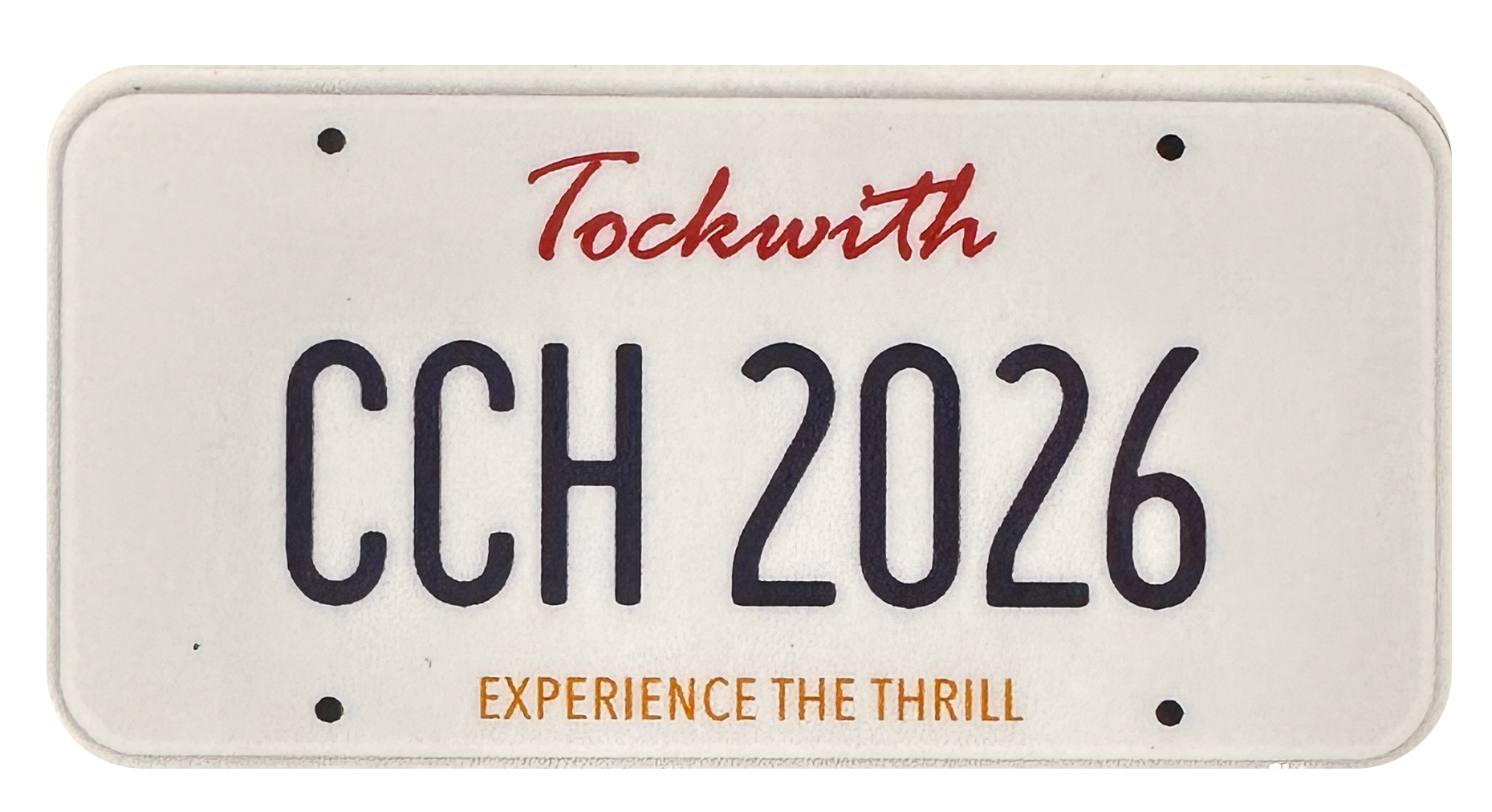 Venue License Plate